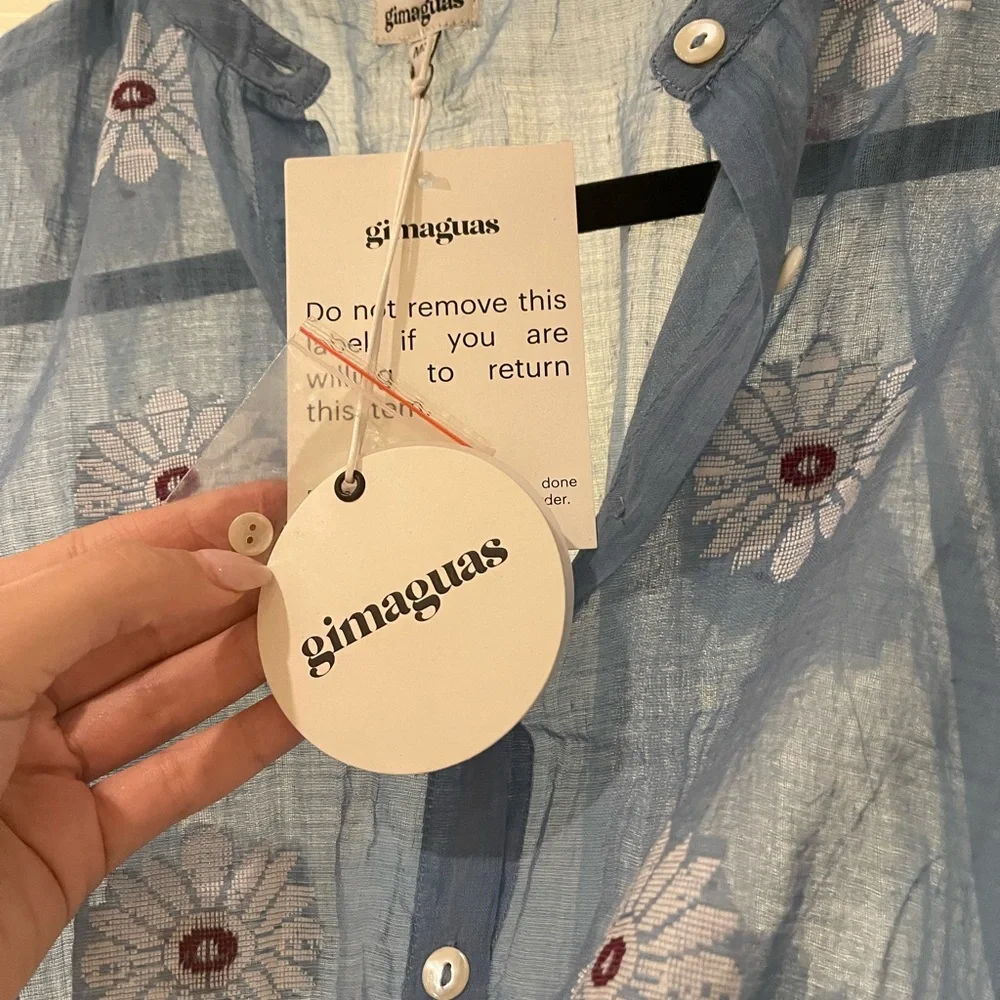 Gimaguas Sari top- RARE & NWT - Picture 3 of 5